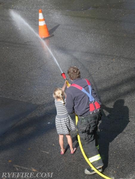 Rye FD Fire Prevention Week Open House 10/12/15.  Photo by Lt. Lester Millman 